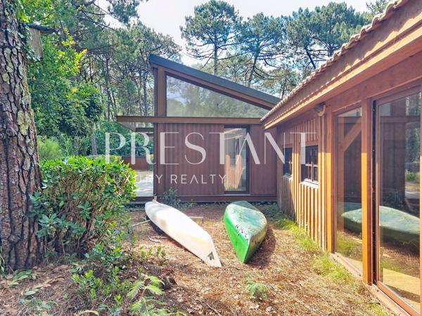 Villa d’architecte unique en première ligne face au lac de Lacanau, LACANAU