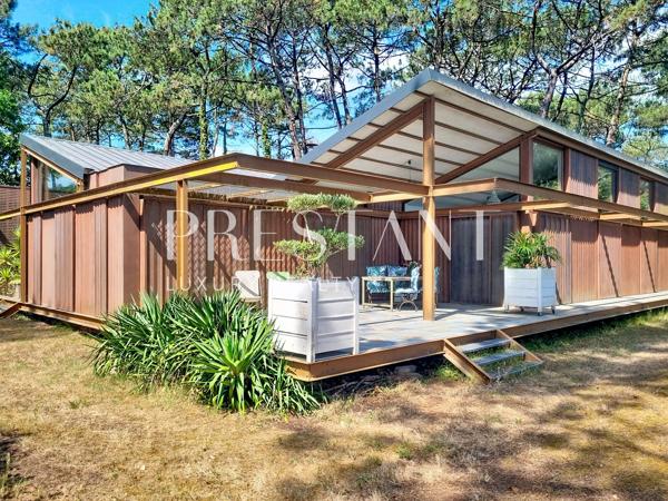 Villa d’architecte unique en première ligne face au lac de Lacanau, LACANAU