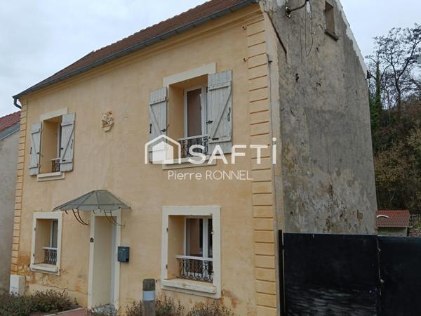Maison comprenant trois chambres à Montreuil aux Lions 02310