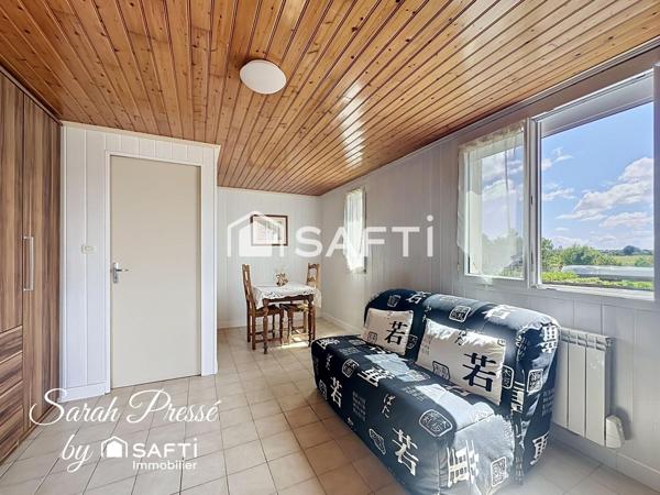 Maison 3 chambres avec beau jardin sans travaux