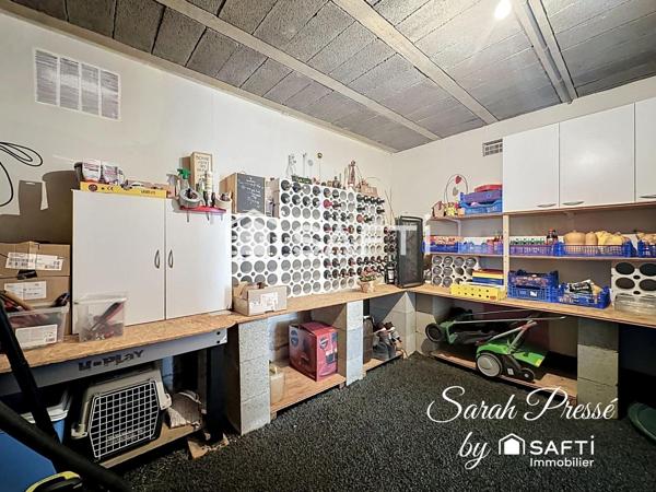 Maison 3 chambres avec beau jardin sans travaux