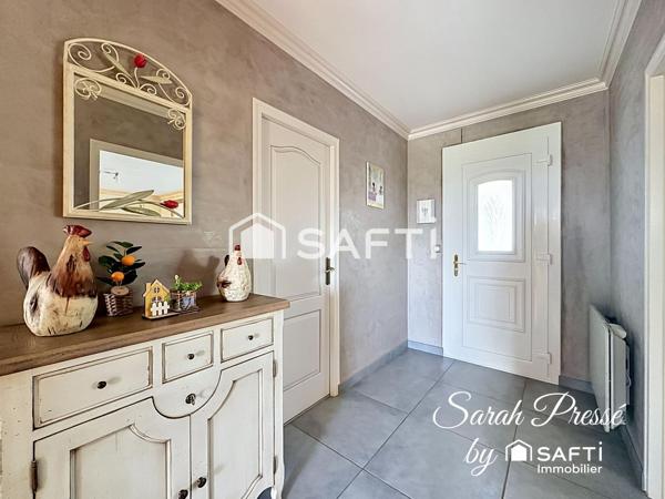 Maison 3 chambres avec beau jardin sans travaux