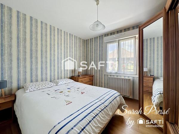 Maison 3 chambres avec beau jardin sans travaux