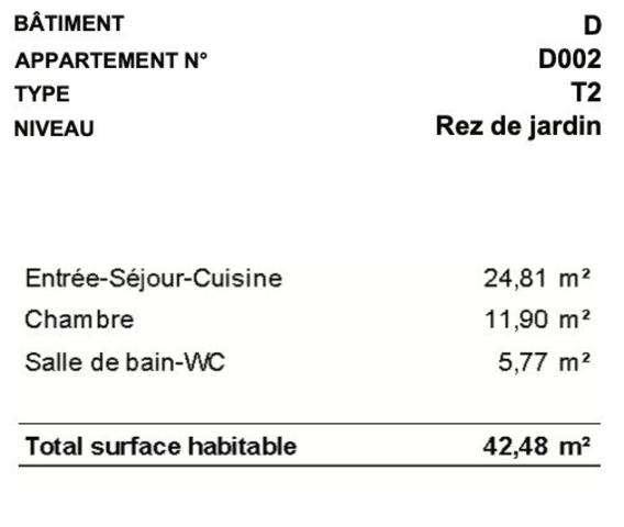 APPARTEMENT SUR LE PORT