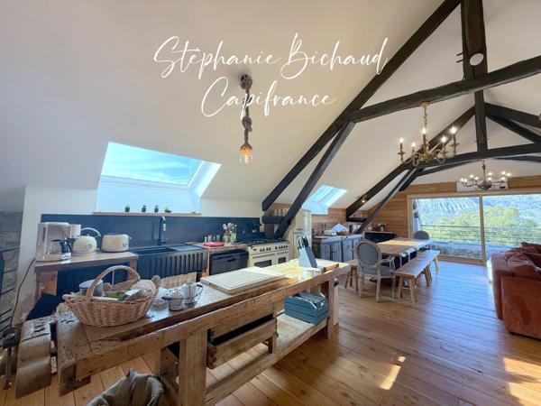 Maison propriété pierre à vendre 6 pièces VENTEROL (05) Les tourniaires