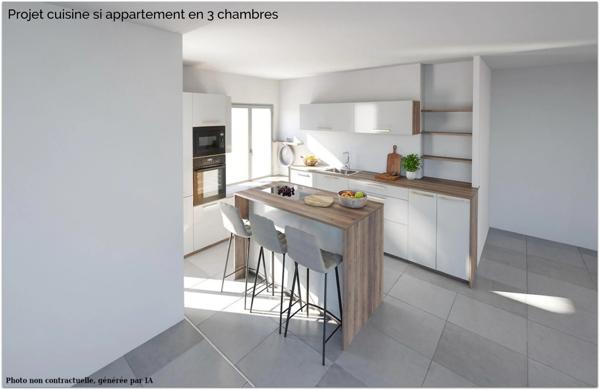Appartement traversant de 133 m² dans le Parc Jean-Monnet au cœur de Saint-Genis-Pouilly
