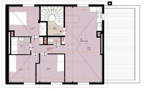 Maison de Maitre : T4 refait à neuf