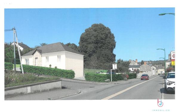 Terrain constructible de 2532 m² à Montsûrs