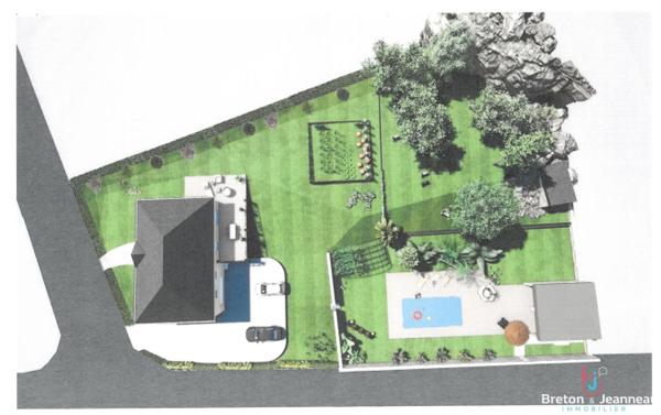 Terrain constructible de 2532 m² à Montsûrs