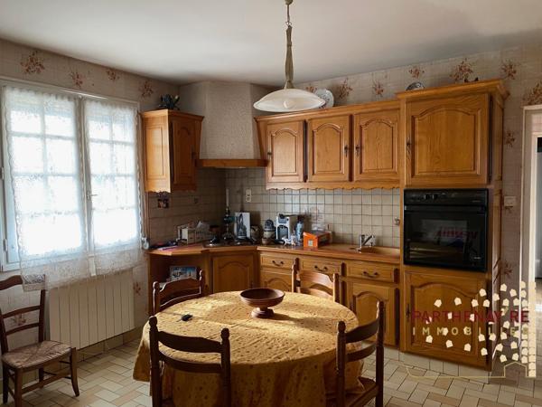 Maison de bourg T3 avec véranda