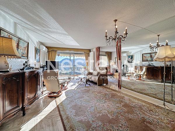 MANDELIEU : 3P CANNES MARINA plein SUD avec grand garage