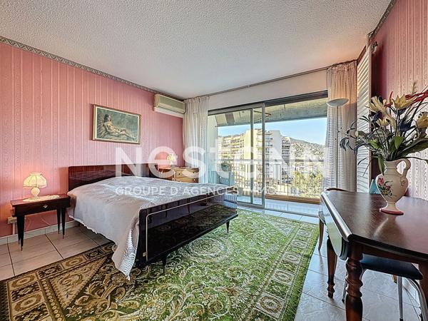 MANDELIEU : 3P CANNES MARINA plein SUD avec grand garage