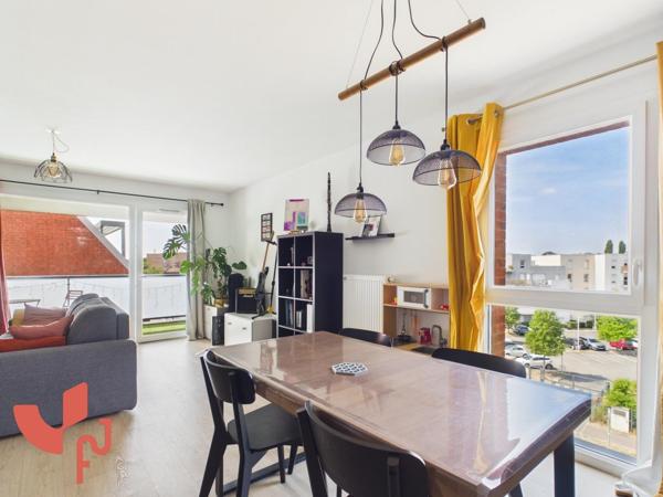 Appartement T4 de 2023, balcon, 2 parkings