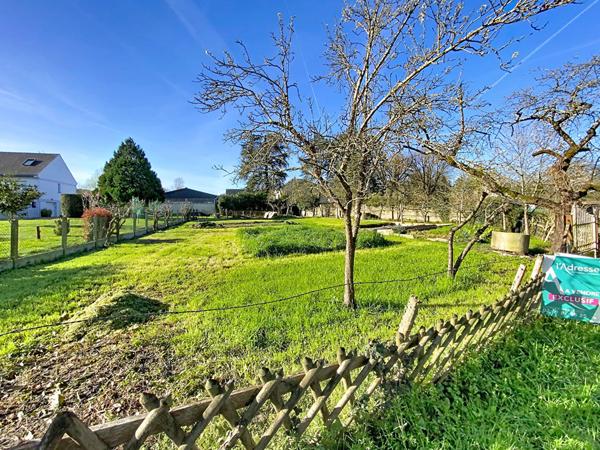 Terrain constructible de 385 m² Bouchemaine, secteur Pruniers rue des Moulins