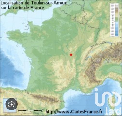 Terrain à vendre 582 m² Toulon-sur-Arroux