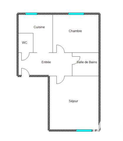 Appartement à vendre 2 pièces 43 m² Rambouillet
