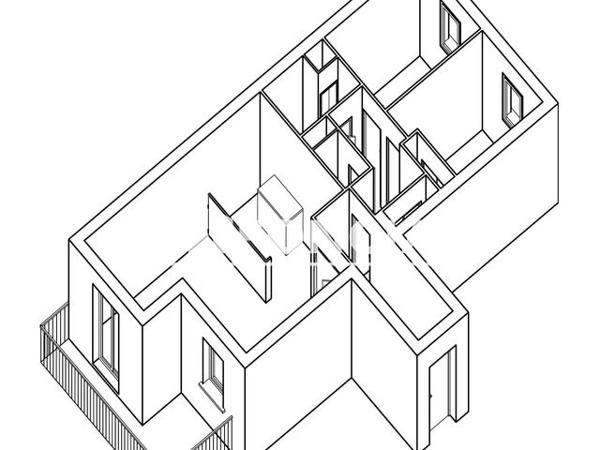 Location Appartement 3 pièces 59.09 m² - 8 AVENUE DU MARECHAL FOCH Meaux 77100