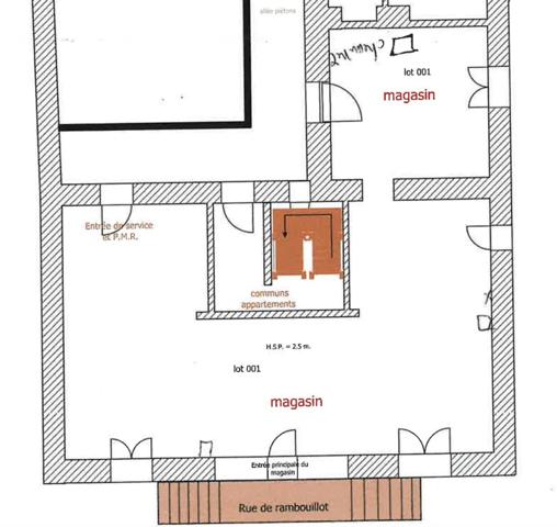 Location Local commercial 2 pièces 92 m2 à Le Châtelet-en-Brie