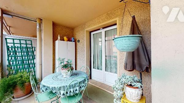 Aix-les-Bains – Centre-ville – Grand T3 avec balcons, terrasse, cave