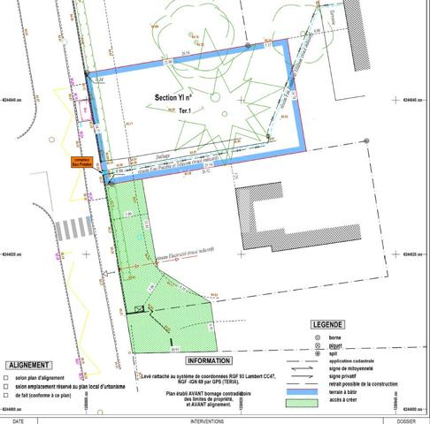 TERRAIN - 851M² - VIABILISE - MENARDAIS