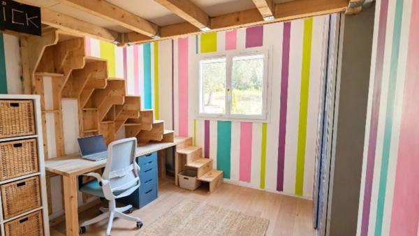 Exclusivité Maison à Ossature Bois D'environ 86 m2( possibilité d'agrandissement de 50m2 ,pièce attenante a la maison ) , 3 pièces à LE CANNET DES MAURES (83340)