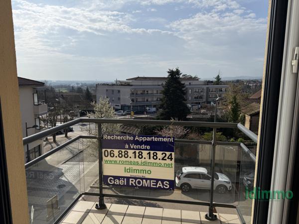 T3 de 70m2 avec 5 balcons donnant sur une vue exceptionnelle .  Grézieu-la-Varenne (69290)