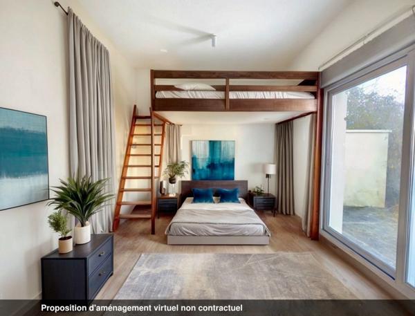 Appartement à vendre 1 pièces avec jardin et garage BRON (69)