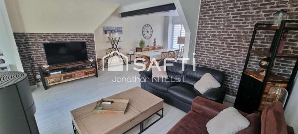 Maison spacieuse et lumineuse