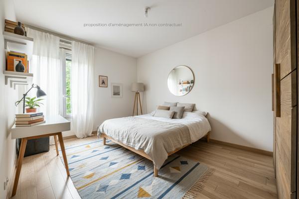 Chilly-Mazarin (91380) À vendre – Appartement 3 pièces – 57,72 m² – Vendu Loué – Rentabilité locative immédiate – Chilly-Mazarin