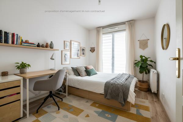 Chilly-Mazarin (91380) À vendre – Appartement 3 pièces – 57,72 m² – Vendu Loué – Rentabilité locative immédiate – Chilly-Mazarin