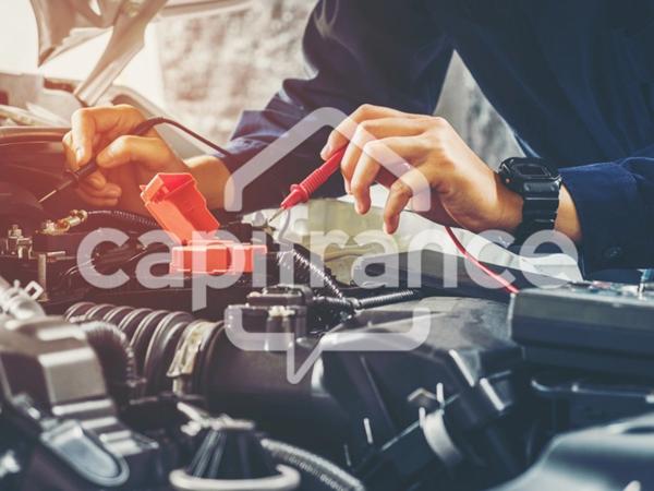 atelier réparation de véhicules légers, cession de parts sociales +murs commerciaux, proche de SAUMUR (49)