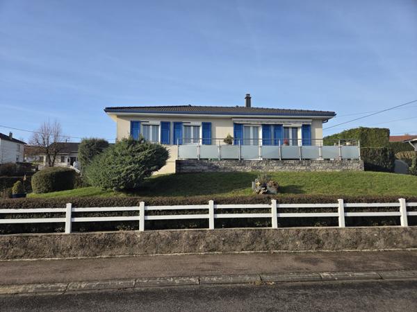 Bouzonville (57320) Maison 5 pièces sur sous-sol complet