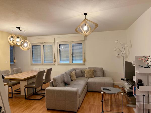 Appartement F2 de 60 m² avec ascenseur, cave et garage à Maizières-lès-Metz