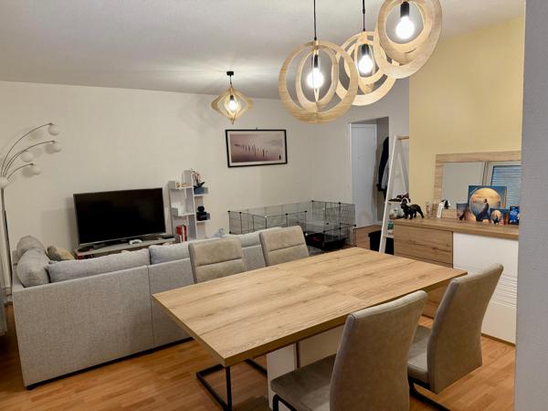 Appartement F2 de 60 m² avec ascenseur, cave et garage à Maizières-lès-Metz