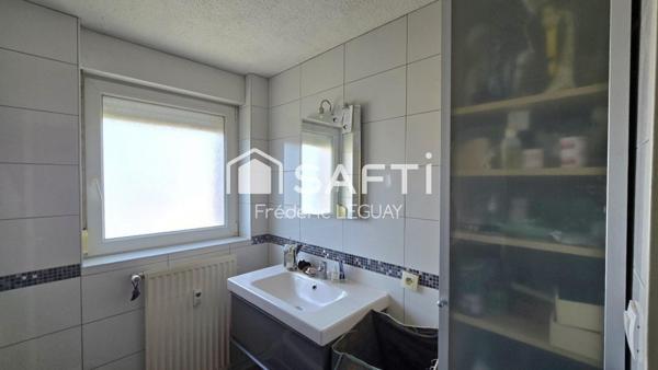 Bel appart avec balcon, garage et vue sur parc