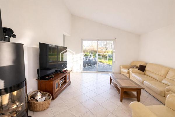 Maison de plain pied, 4 chambres, double garage