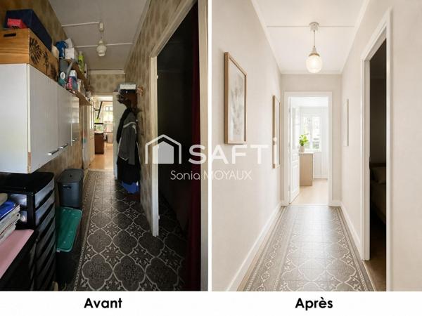 Maison de ville à fort potentiel !!!  Travaux à prévoir