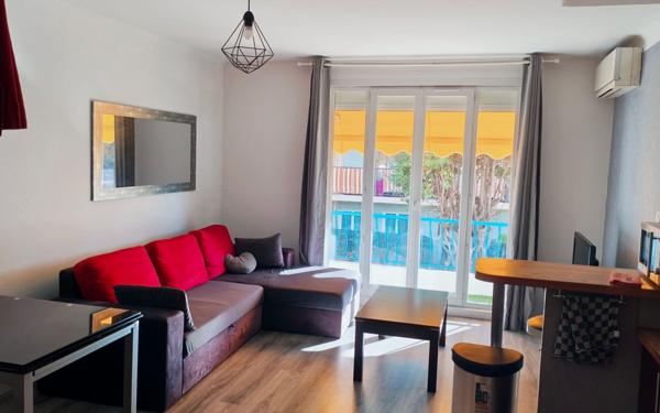 Appartement à louer    1 pièce •  Villeneuve-Loubet