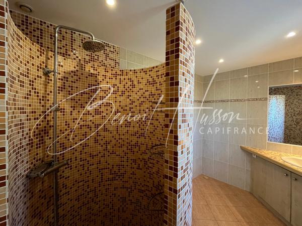 Maison T4 de 168m² de plain-pied avec piscine intérieure et sous-sol