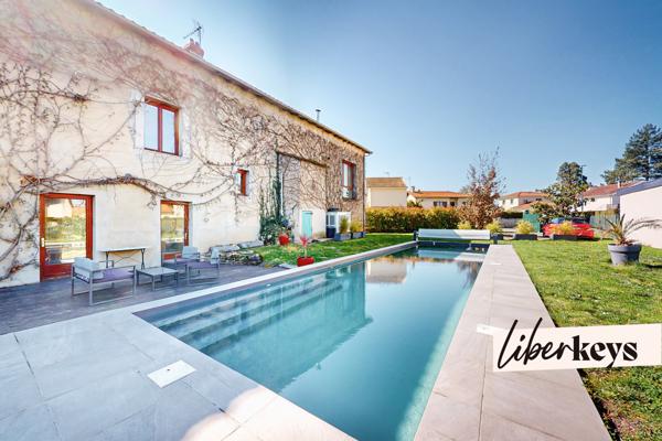 Spacieuse maison familiale de 240 m² avec jardin arboré et piscine – Chazay-d’Azergues