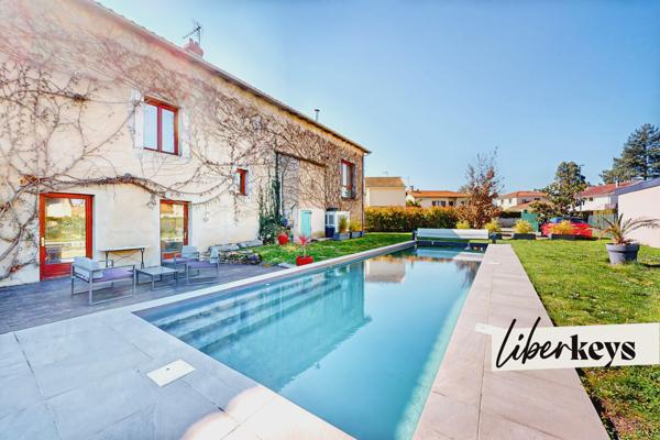 Spacieuse maison familiale de 240 m² avec jardin arboré et piscine – Chazay-d’Azergues