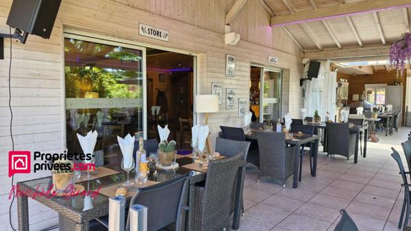VILLEREST  -  RESTAURANT 160 COUVERTS, TERRASSE