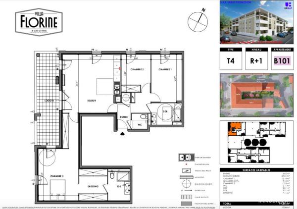 Appartement à vendre 4 pièces 97 m² La Londe-les-Maures