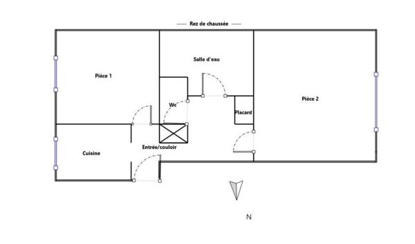 Appartement à vendre 2 pièces 44 m² Rennes
