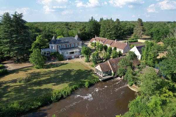 A vendre, Important domaine au cœur de la Sologne, 85 ha, à 2h00 de Paris