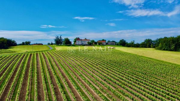 Belle propriété avec vue sur la vallée de Bergerac