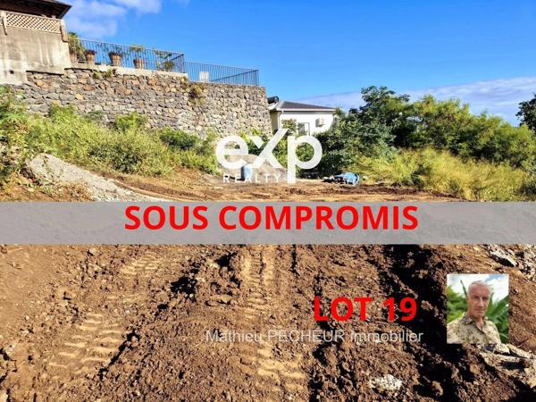 Saint-Leu / Terrains à bâtir avec vue mer