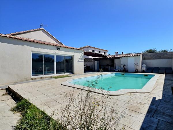 A vendre maison de type 4 avec Jardin, Piscine et garage - Fos-sur-Mer 13270