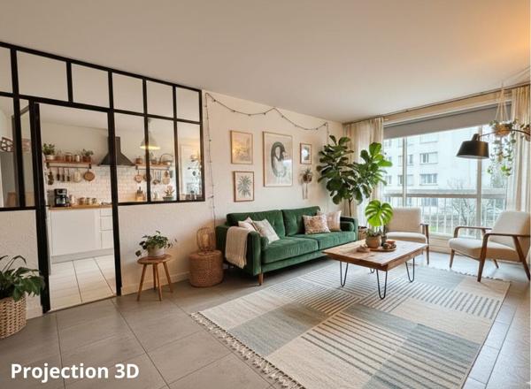 Malakoff 3P de 67,86 m2 avec balcon