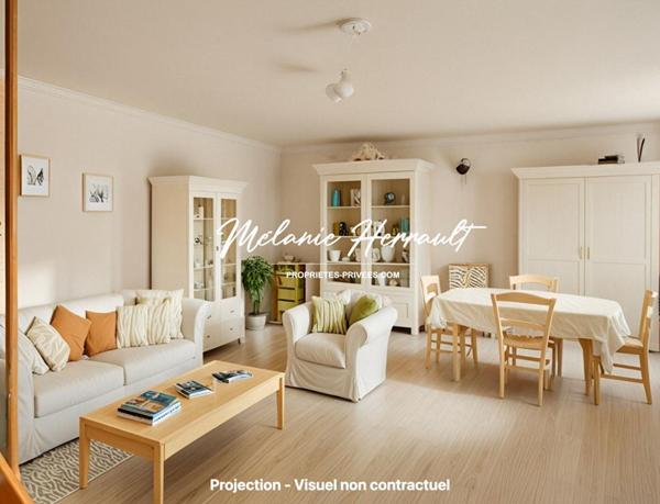 Maison 3 pièces - 64m2 - Centre-Bourg - Arnage (72230)